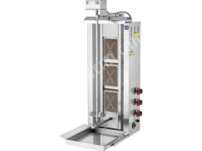 4 Radyanlı Üstten Motorlu Gazlı Ce Döner Ocagı