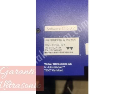 Used Weber Ultrasonic For Sale