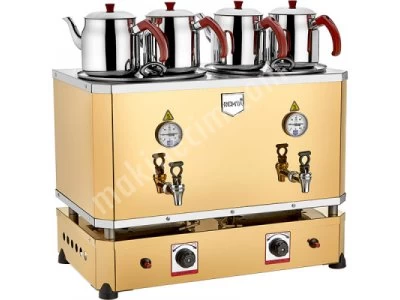 Çay Makinaları Lpg-Doğalgazlı Ce Belgeli 4 Demlik