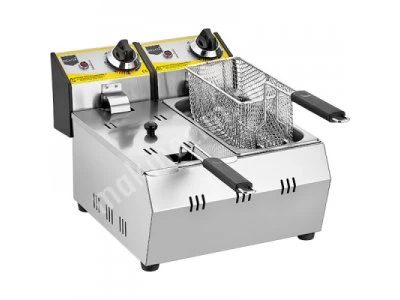 Fritöz Çiftli Elektrikli ( 3+3 Lt ) Fryers
