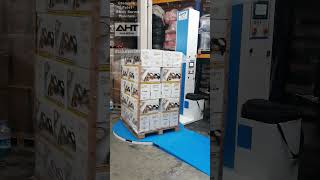 Automatic Pallet Stretching Machine