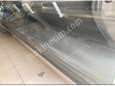 4 Metre Kasap Şarküteri Reyonu Market Dolabı