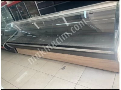 4 Metre Kasap Şarküteri Reyonu Market Dolabı