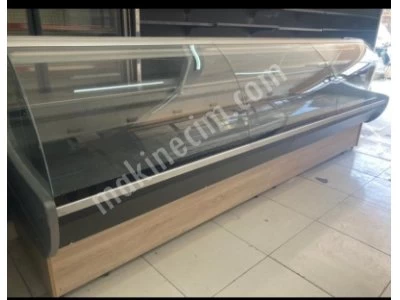 4 Metre Kasap Şarküteri Reyonu Market Dolabı