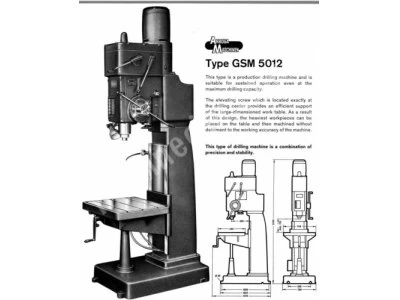 Arboga 5012 Transmission Drill Work With Multi Spindle Or Normal Transmission