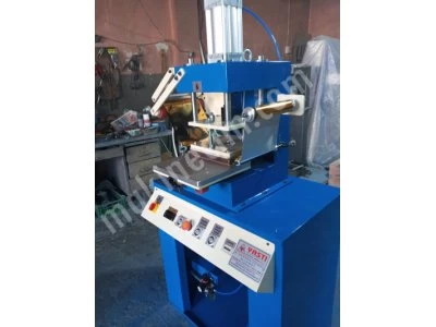 Kutu Üzerine Yaldız Baskı Makinası Yastı Makina Sanayi Garantisinde