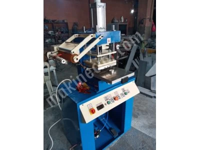 Kağıt Üzerine Yaldız Baskı Makinası Yastı Makina Garantisiyle