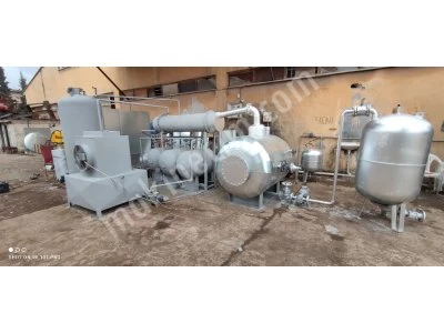 500 liter Mineral oil recycling plant