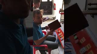 Gofre Kabartma Baskı Makinesi