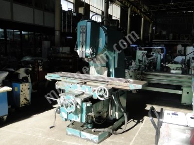 Ağır Tip Iso 50 Fener Milli Rus 6P12 Devebaşı Freze Makinası