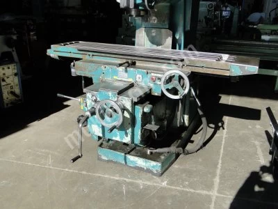 Ağır Tip Iso 50 Fener Milli Rus 6P12 Devebaşı Freze Makinası