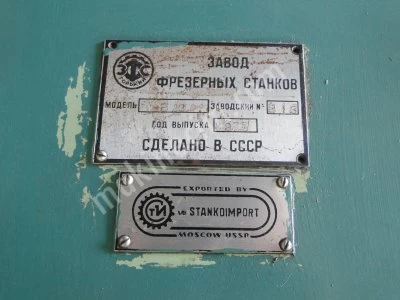 Ağır Tip Iso 50 Fener Milli Rus 6P12 Devebaşı Freze Makinası