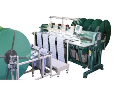 Bed Side Border Embroidery Machine