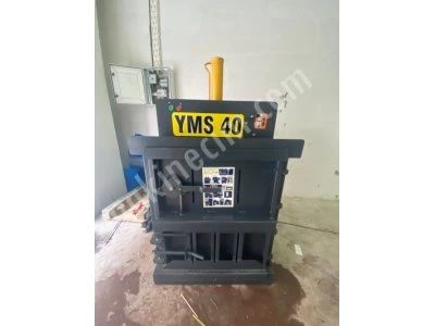 Yasti Brand 40 Kilo Paper / Cardboard / Nylon Recycling Pressing Machine