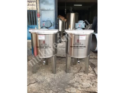 Paslanmaz Kazan Tank Kimya Kozmatik Deterjan Mikseri