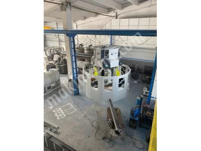 Döner Tip Yapı Kimyasalları Paketleme Makinesi