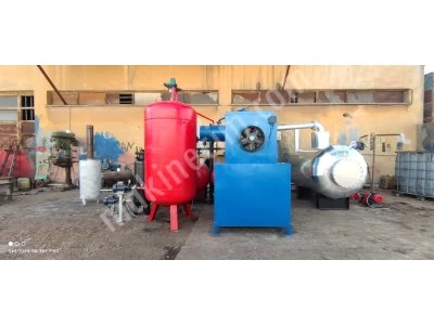 500 Litrelik Madeni Atık Yağ Geridönüşüm Makinası