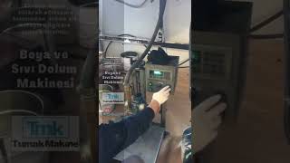 Boya ve Sıvı Dolum Makinesi