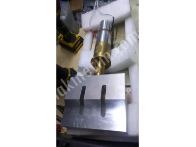 Karton Bardak Ultrasonik Kaynak Generator + Booster + Convertor + Horn