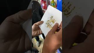 Peçete Üzerine Yaldız Varak Baskı Sıcak Baskı Hidrolik Havalı Sistem