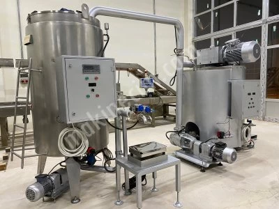 500 Kg Wiener/Çikolata Hazırlama Mikseri Cidarlı & Stok Tank Crni