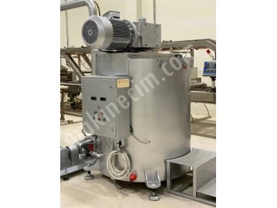 500 Kg Wiener/Çikolata Hazırlama Mikseri Cidarlı & Stok Tank Crni