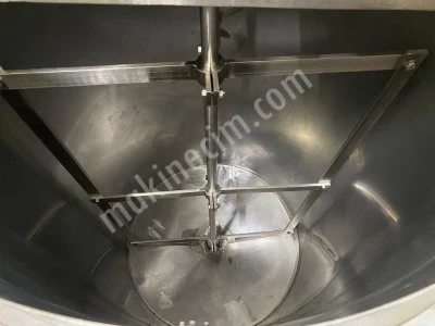 500 Kg Wiener/Çikolata Hazırlama Mikseri Cidarlı & Stok Tank Crni