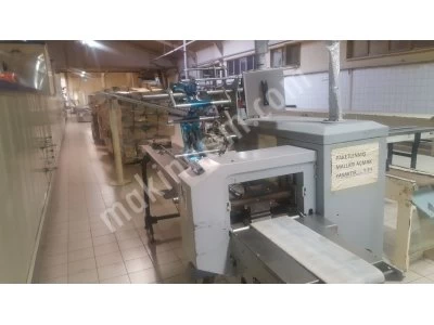 Picnic Sandwich Biscuit Two Channels And Packaging Machine Ear System