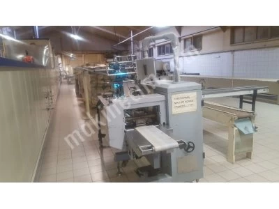 Picnic Sandwich Biscuit Two Channels And Packaging Machine Ear System