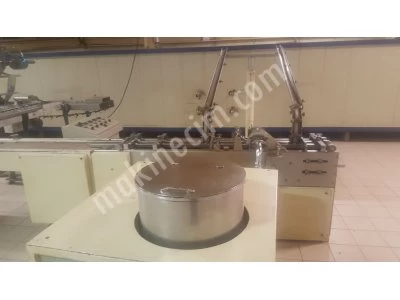 Picnic Sandwich Biscuit Two Channels And Packaging Machine Ear System