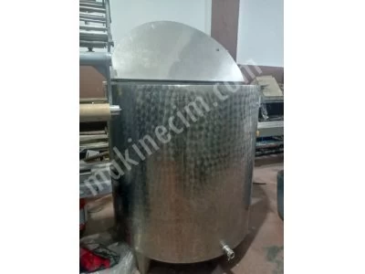 Krom Kazan Çikolata Kazanı Süt Kazanı 400 Litre