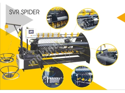 Svr Spider Fully Automatic Chain Link Fence Machine