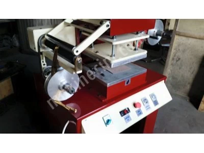 Hot Plate Gilding Foil Embossed Printing Machine Printing On Paper Leather Cardboard Plastic And Similar Products