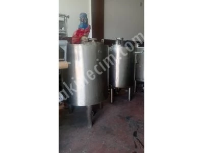 Krom Kazan Çikolata Kazanı Sut Kazanı