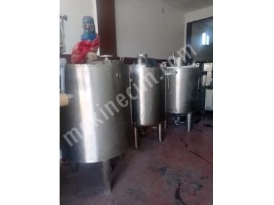 Krom Kazan Çikolata Kazanı Sut Kazanı