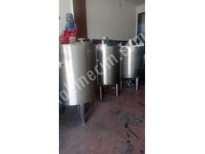 Krom Kazan Çikolata Kazanı Sut Kazanı