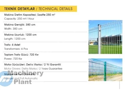 Automatic Panel Fence Welding Machine