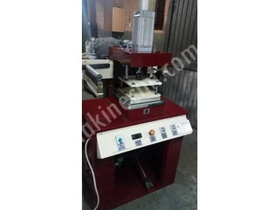 Sıcak Klişe Yaldız Varak Gofre Baskı Makinesi Kağıt Deri Karton Plastik Ve Benzeri Ürünlere Baskı