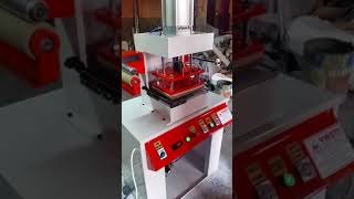 Hot Cliché Gilding Foil Embossed Printing Machine Printing On Paper Leather Cardboard Plastic And Similar Products