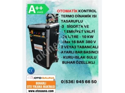 Otosauna Buharlı Oto Yıkama Makinaları İmalattan Satış