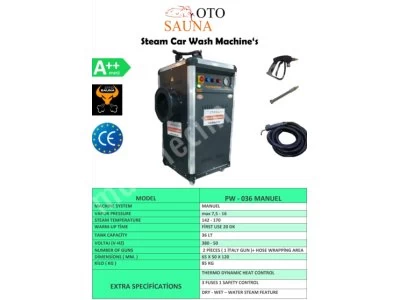 Otosauna Buharlı Oto Yıkama Makinaları İmalattan Satış