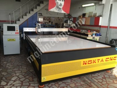 3 Eksen Cnc Router 2500X1350 Nokta Cnc - 2022 Model