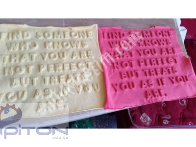 SILICONE GIFRE PRINTING MACHINE DOUBLE HEATING