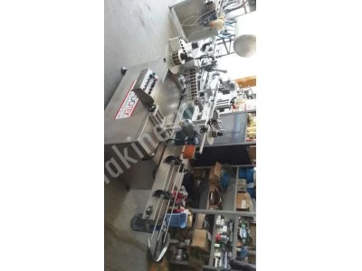 Tiner Dolum Makinası Kapak Kapatma Etiketleme Makinası