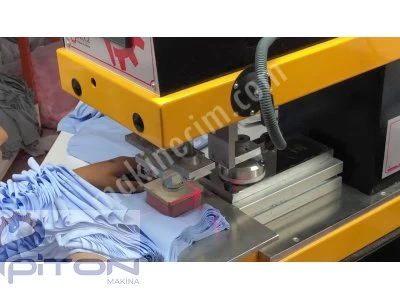 Kapalı Hazne İki Renkli Tampon Baskı Makinası