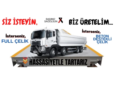 60 Ton İkinci El Ve Sıfır Kamyon Kantarı