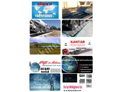 En İyi Bildiğimiz İşi Yapıyoruz...60 Ton Sıfır ve İkinci El Tır, Kamyon Kantarı, Bursa, İstanbul