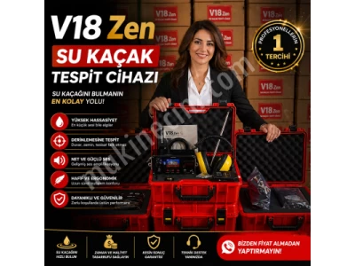 V18 Zen Su Kaçak Tespit Cihazı
