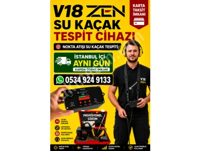 V18 Zen Su Kaçak Tespit Cihazı