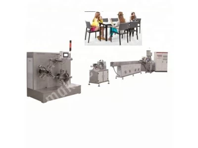 Mobilyalar İçin Plastik Rattan Üretim Hattı / Plastic Rattan Production Line For Furniture